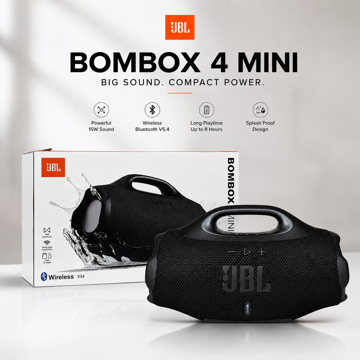 JBL Boombox 4 Mini Wireless Speaker